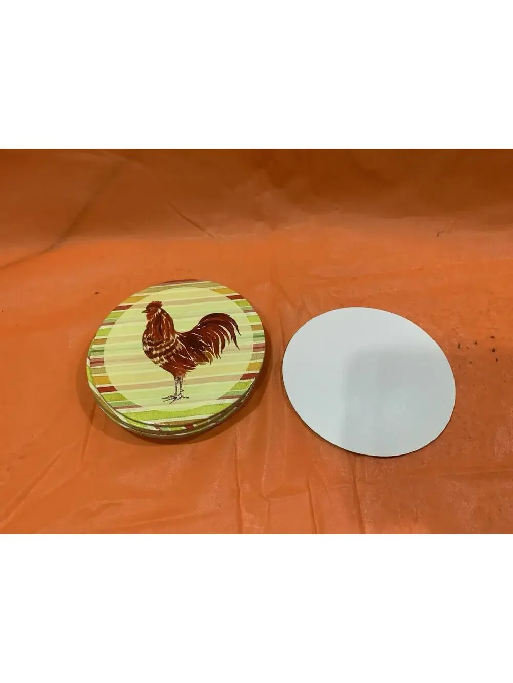 Studio 18 Rooster Paper Coasters 10 Count  4
